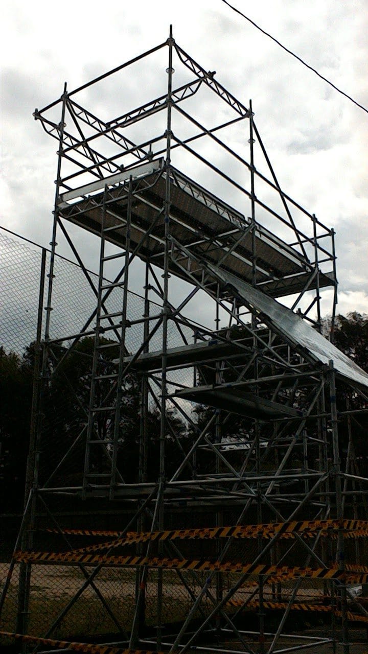 Torre Andescol para centro de entrenamiento en trabajo seguro en alturas